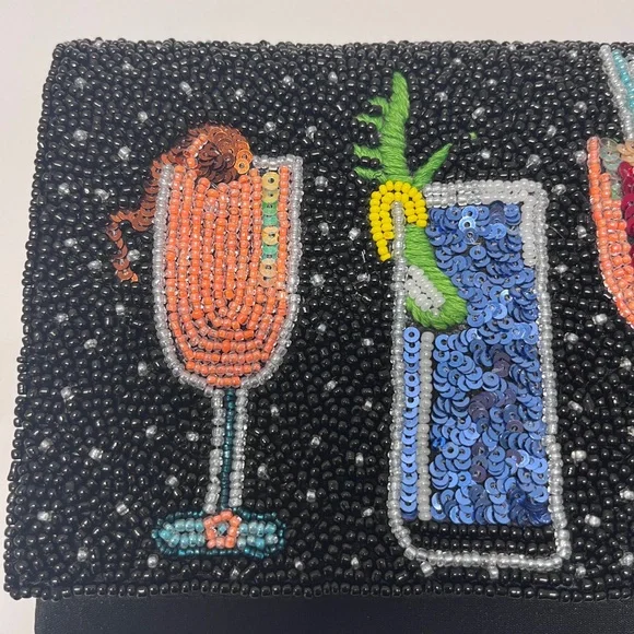 ⭐️ SOLD OUT ⭐️ Cocktail Beaded Bag NWT TikTok Instagram Viral - Picture 5 of 12